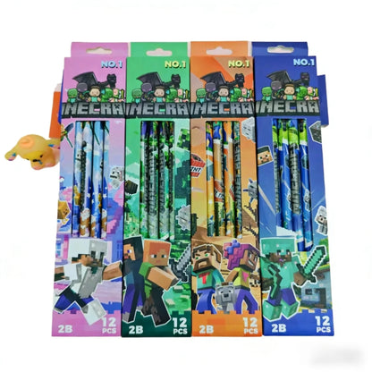 4pcs-12pcs Pencil no box High Appearance Level Minecrafted 2B Pencil