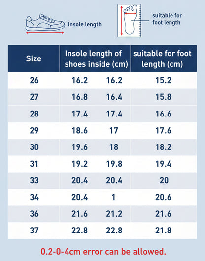 Casual Sports Running PU + Rubber Sneakers