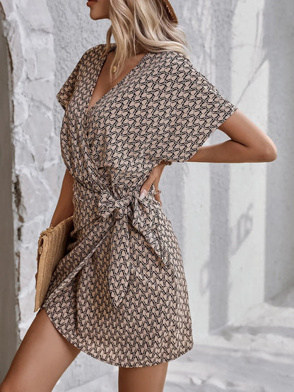 Cross border sexy waist up dress