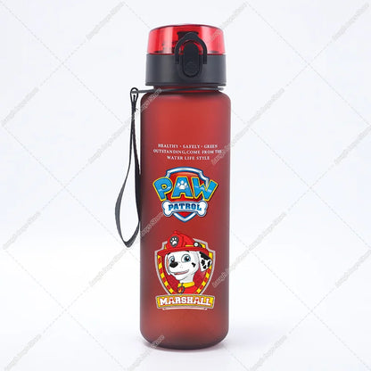 650ML PAW Patrols Boys Water Bottle Cartoon Anime Leak Proof Sports Bottles