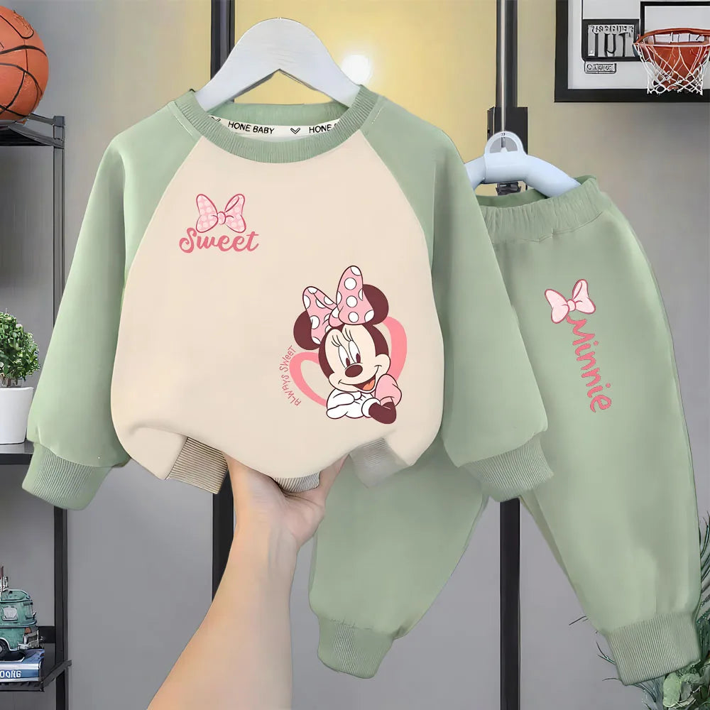 Spring Autumn Casual Sweatshirts Long Sleeve Hoodies Sets