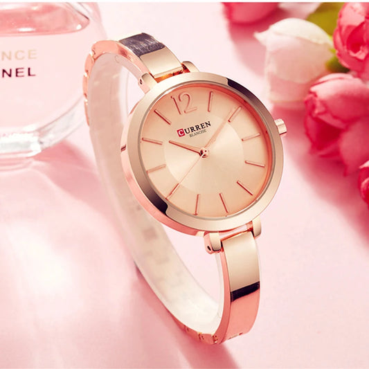 DANA Stainless Steel Ultra Thin Quartz Watch
