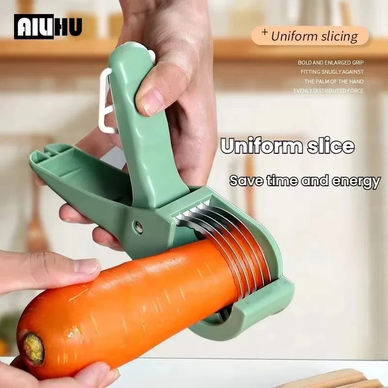 1Pc Stainless Steel Vegetable and Fruit Slicer