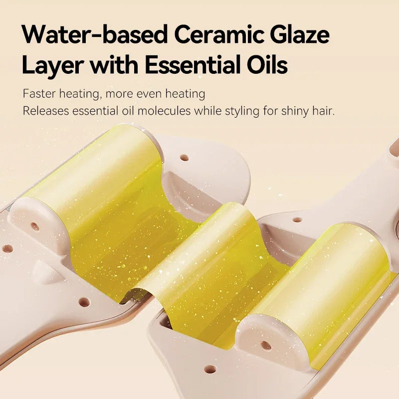 40mm Deep Wave Hair Long Lasting Wavy