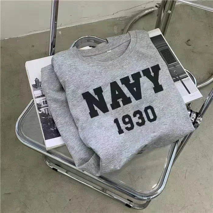 Korean Oversize Loose Round Neck Short Sleeve Dress