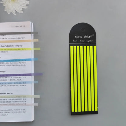 160 Sheets Transparences Sticky Notes Stationery Index Tabs