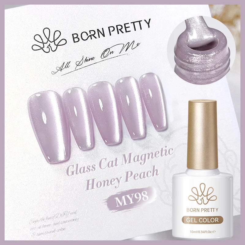 Dark Red Cat Magnetic Gel Nail Polish