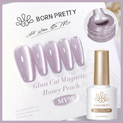 Dark Red Cat Magnetic Gel Nail Polish