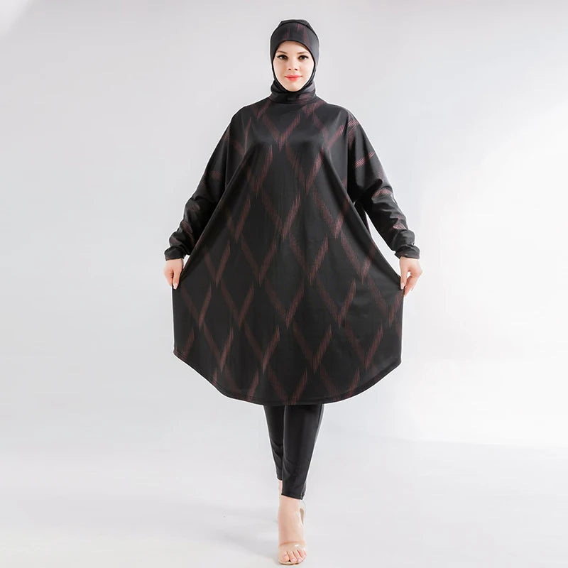 Muslim Beachwear Burkinis Bathing Bat Suit