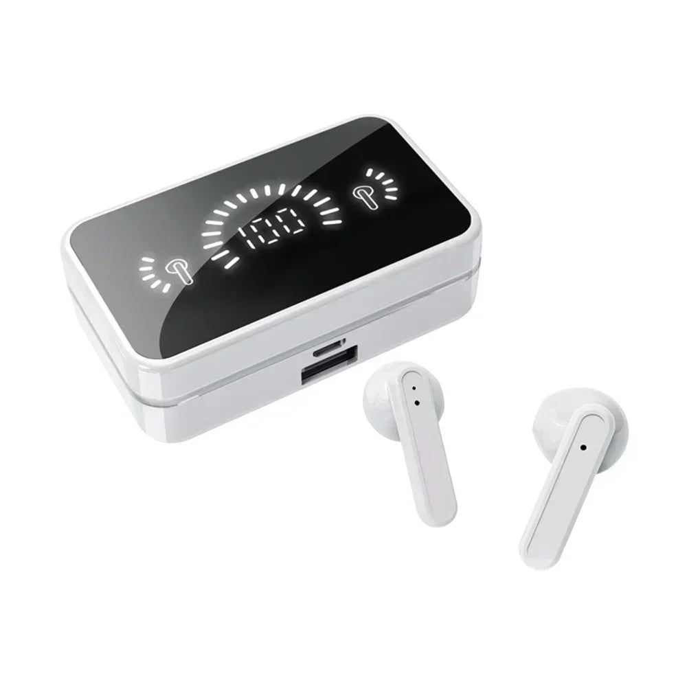 TWS Bluetooth-Compatible Earphones Stereo Sport Headset Waterproof Wireless Headphone