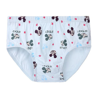5 Packs/Box Mickey Cartoon Soft Cotton underwear