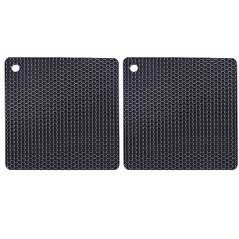 2/4 PCS Heat Resistant Silicone Mat