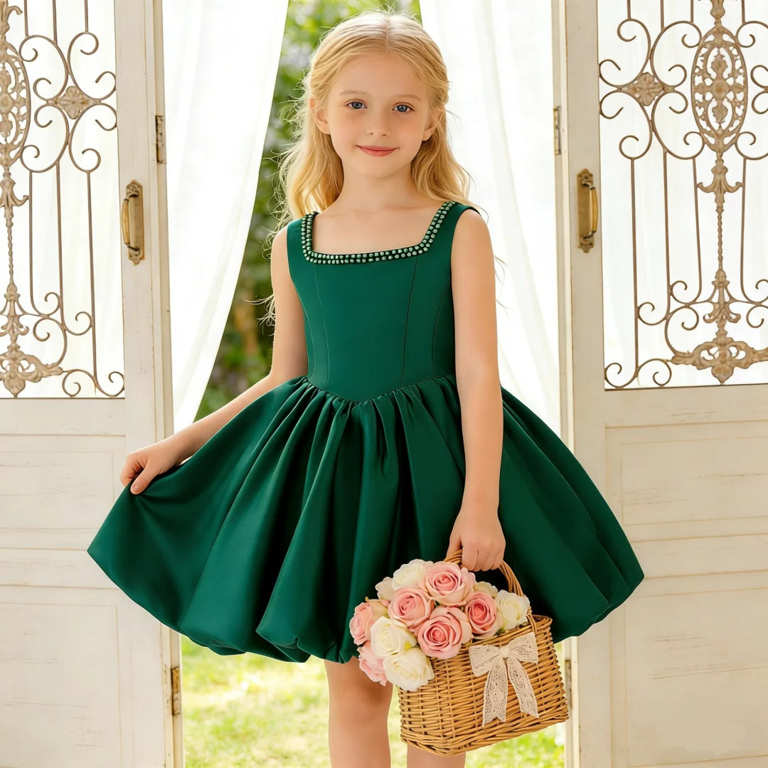 Elegant beautiful popular bud queue party dress