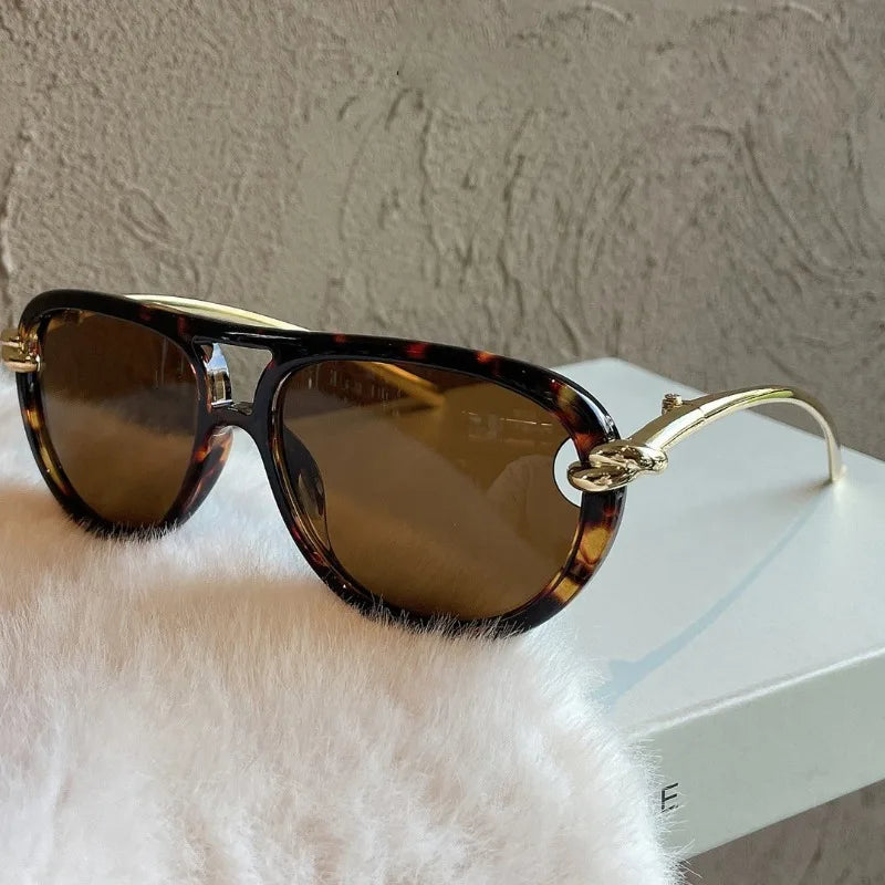 Oversized Pilot Luxury Outdoor Eyeglasses