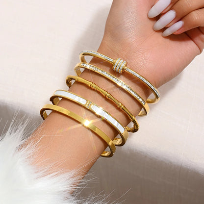 DANA bracelet gold bangles
