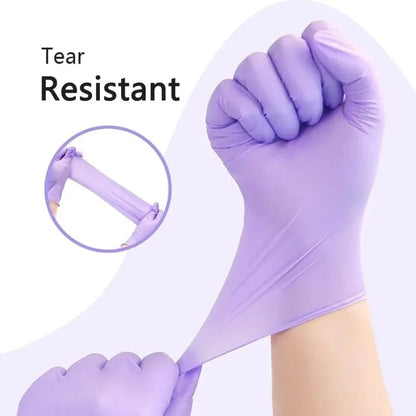 10-100PC Disposable Clove Nitrile Gloves Latex Gloves