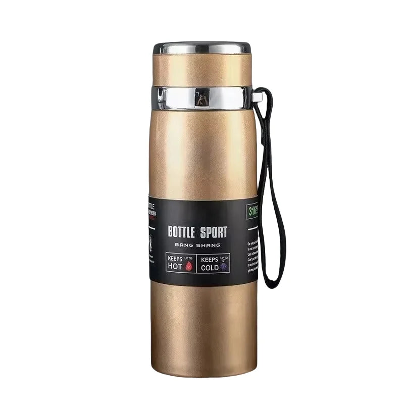 1L Thermal Water Stainless Steel Thermos Bottle