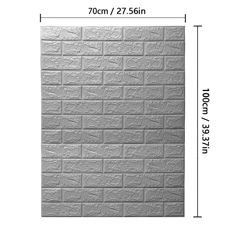 70cm High quality DIY 3D Wallpaper Moisture
