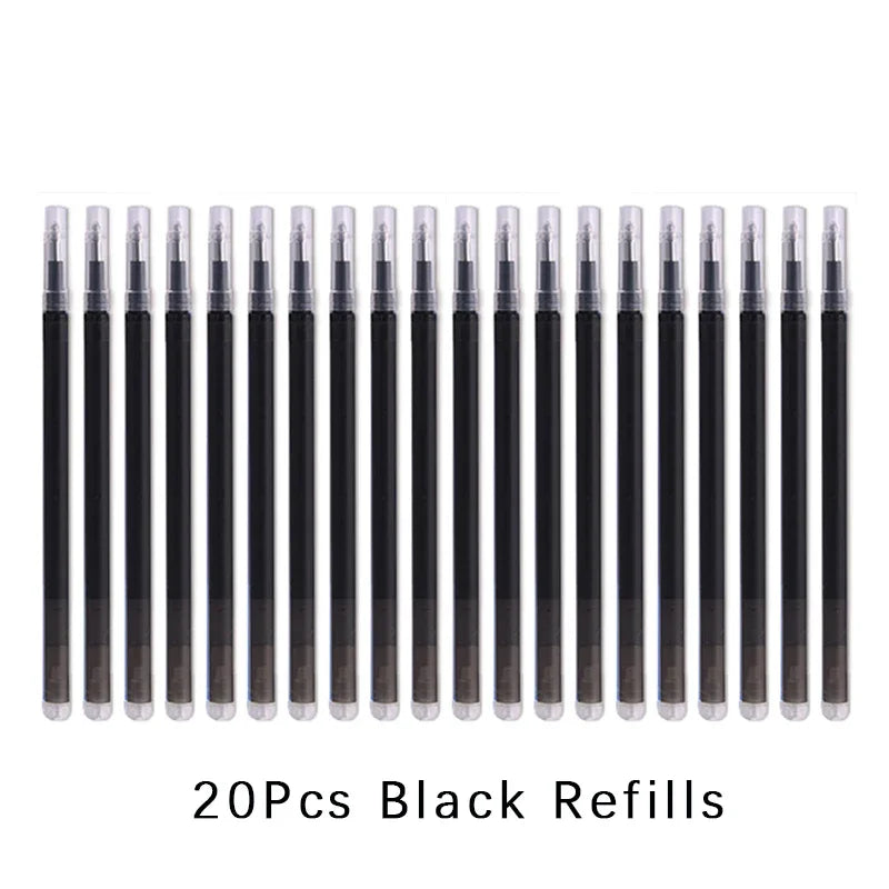 Pilot Erasable Gel Pen Magic Blue Black Red Ink 0.5mm Erasable Refill