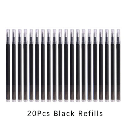 Pilot Erasable Gel Pen Magic Blue Black Red Ink 0.5mm Erasable Refill