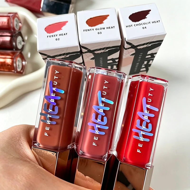 Fenty Beauty Lip Gloss Multicolor Moisten Shine Glitter Lip Plumper Liquid Lipstick