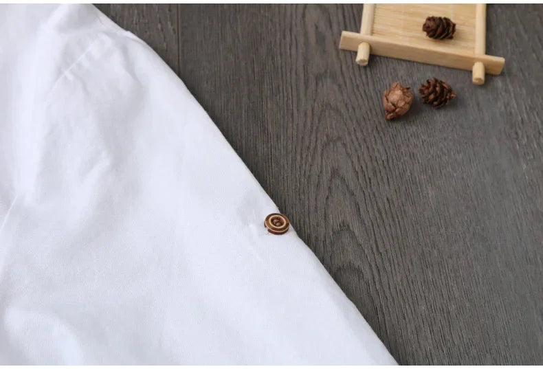 Cotton Loose Long Shirts Blouse