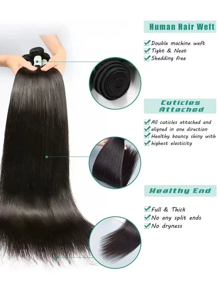 Straight Bundle Human Hair 100%