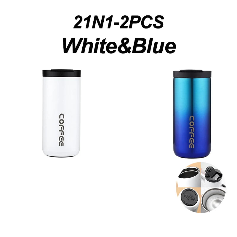 400ML Stainless Steel Coffee Thermos Bottle Thermal Mug