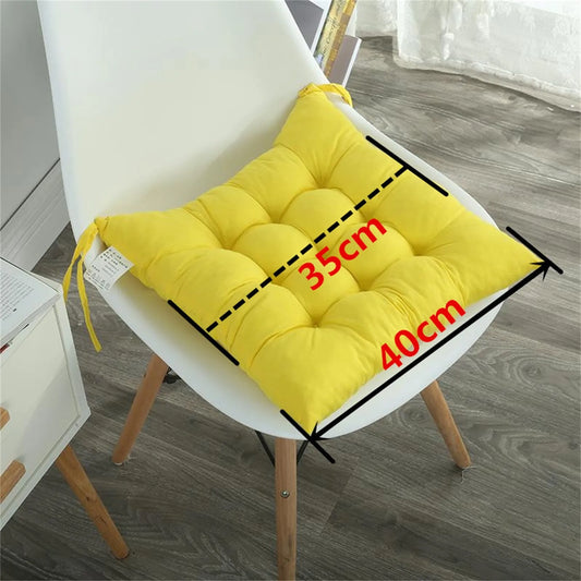 Square Chair Soft Pad Thicker Seat Cushion