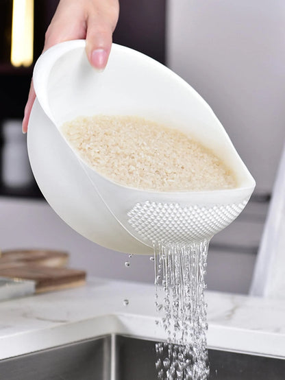 1/3pcs- Colander Rice Bowl Drain Basket