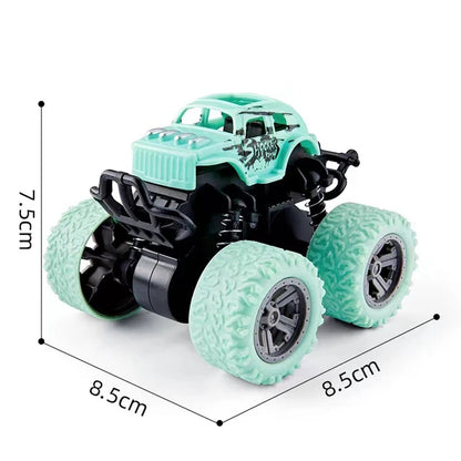 Car Four-wheel Drive Off-road Vehicle Stunt Dump Cars Double-Side Toy