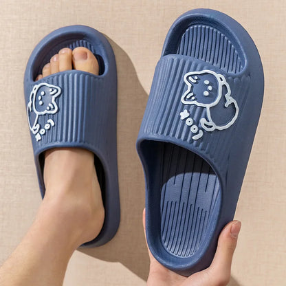 Bear Cartoon Flip Flops Slipper