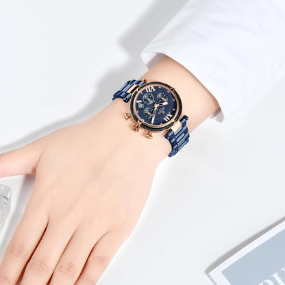 Chronograph Luxury Casual Waterproof Watches