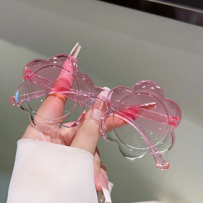 1/7 Pcs Flower Shaped Sunglasses