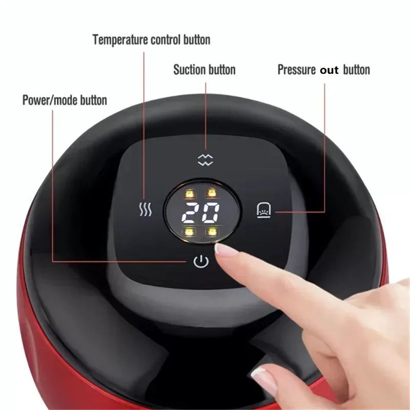Rechargeable Electric Vacuum Cupping Set