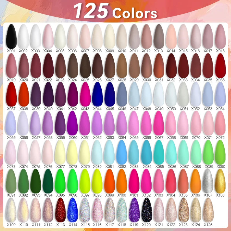 7ml Gold Sparkling Glitter Gel Nail Polish UV Gel Soak off UV LED Nail Gel Varnish