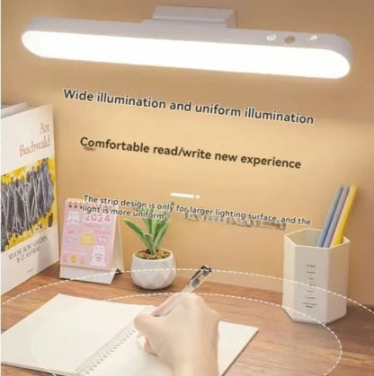 Magnetic LED Desk Lamp USB Rechargeable Clamp Light