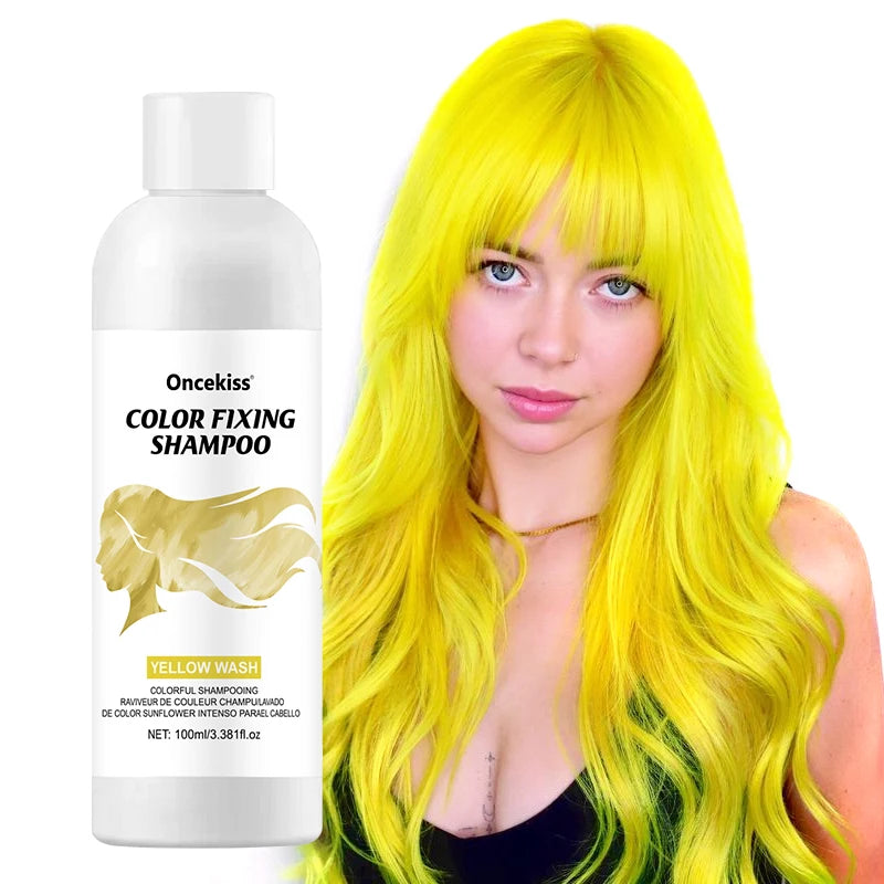 Semi-permanent Hair Color Dye Shampoo Unisex
