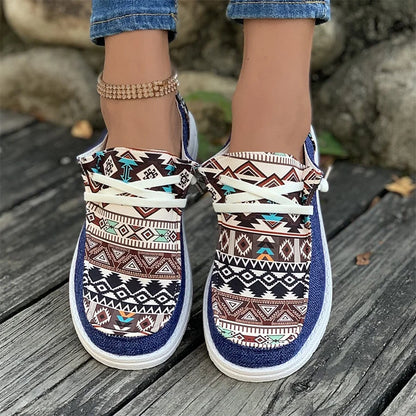 Round Toe Walking Shallow Mouth Thick Sole Sneaker