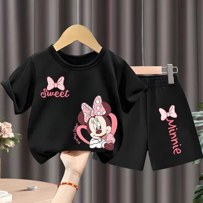 T Shirt Short Sleeve Breathable Shorts Sets