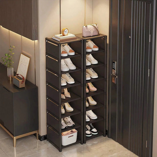 Shoe rack Small shoe cabinet widened
