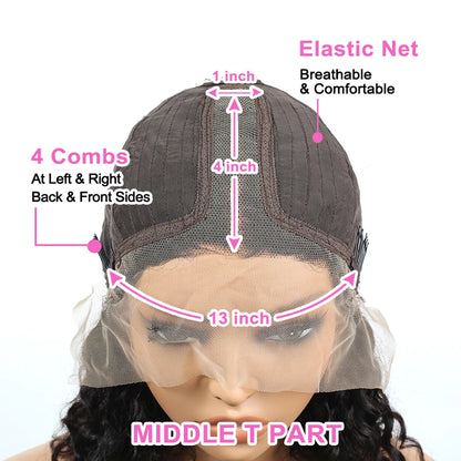 Brazilian Hair Lace Front Human Hair Wigs