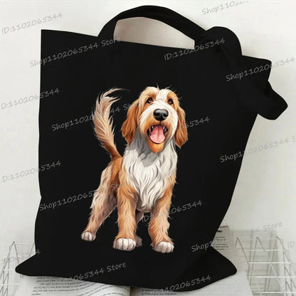 Animal Dog Series Canvas Tote Bag