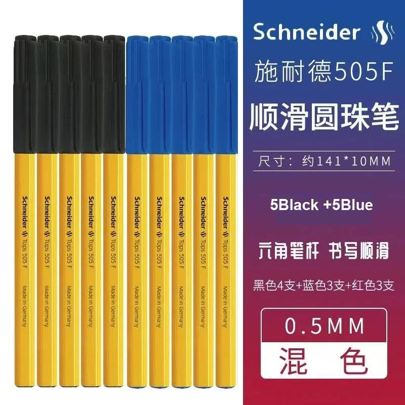 Germany Schneider Ballpoint Pen 0.5mm Smooth Ultra-long Writing Pen