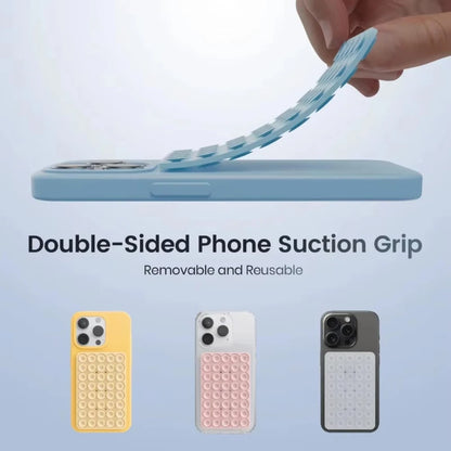 Double Sided Silicone Suction Cup Phone Case Detachable Stand Silicone Rubber