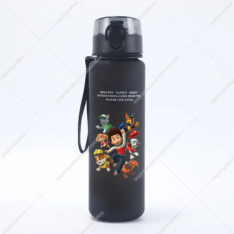 650ML PAW Patrols Boys Water Bottle Cartoon Anime Leak Proof Sports Bottles