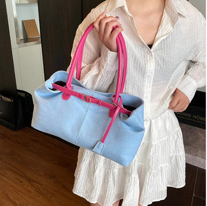 Large Capacity Single Armpit Shoulder Bag