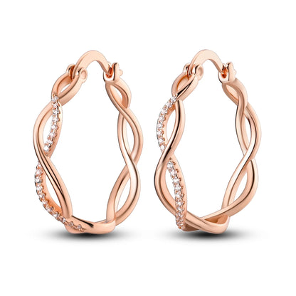 DANA 925 Sterling Multi-layer Hoop Earrings