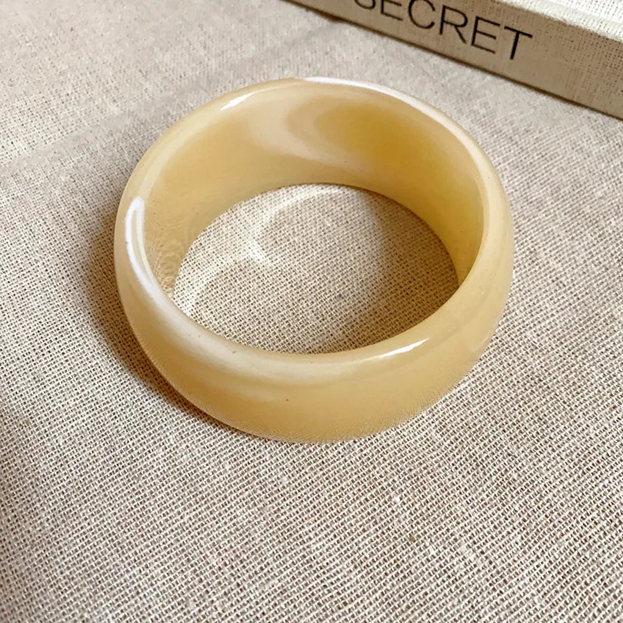 Geometric Irregular Chunky Wide Bracelet