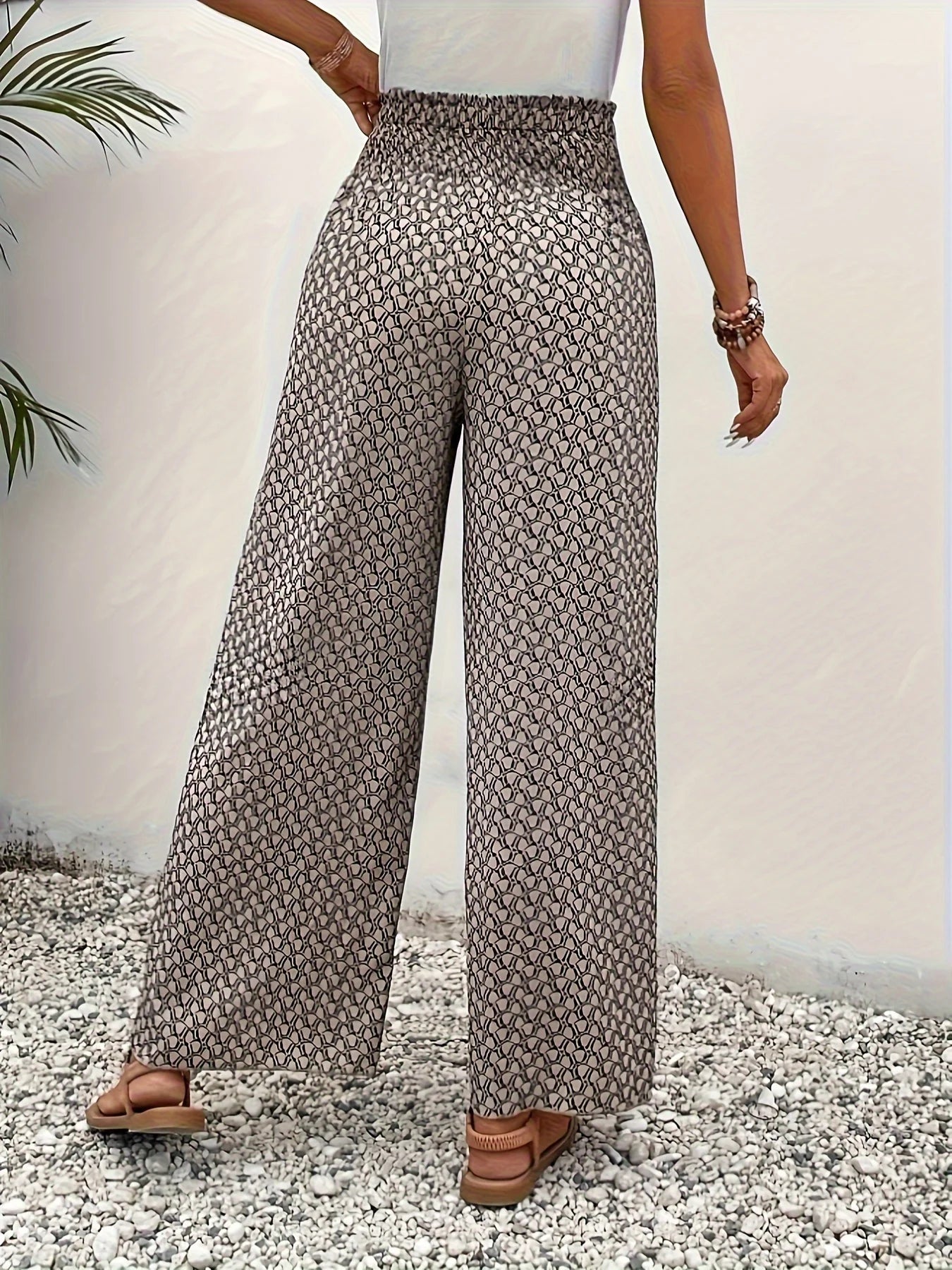 Elegant Casual Wide Legs Pants